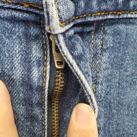 Lands End Jeans Women’s Size 18 Blue Straight-Leg Classic Fit Stretch Denim - Picture 10 of 12